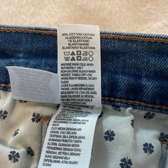 Lucky Brand Blue Jean Shorts Size 8/29 NWOT - Picture 13 of 14